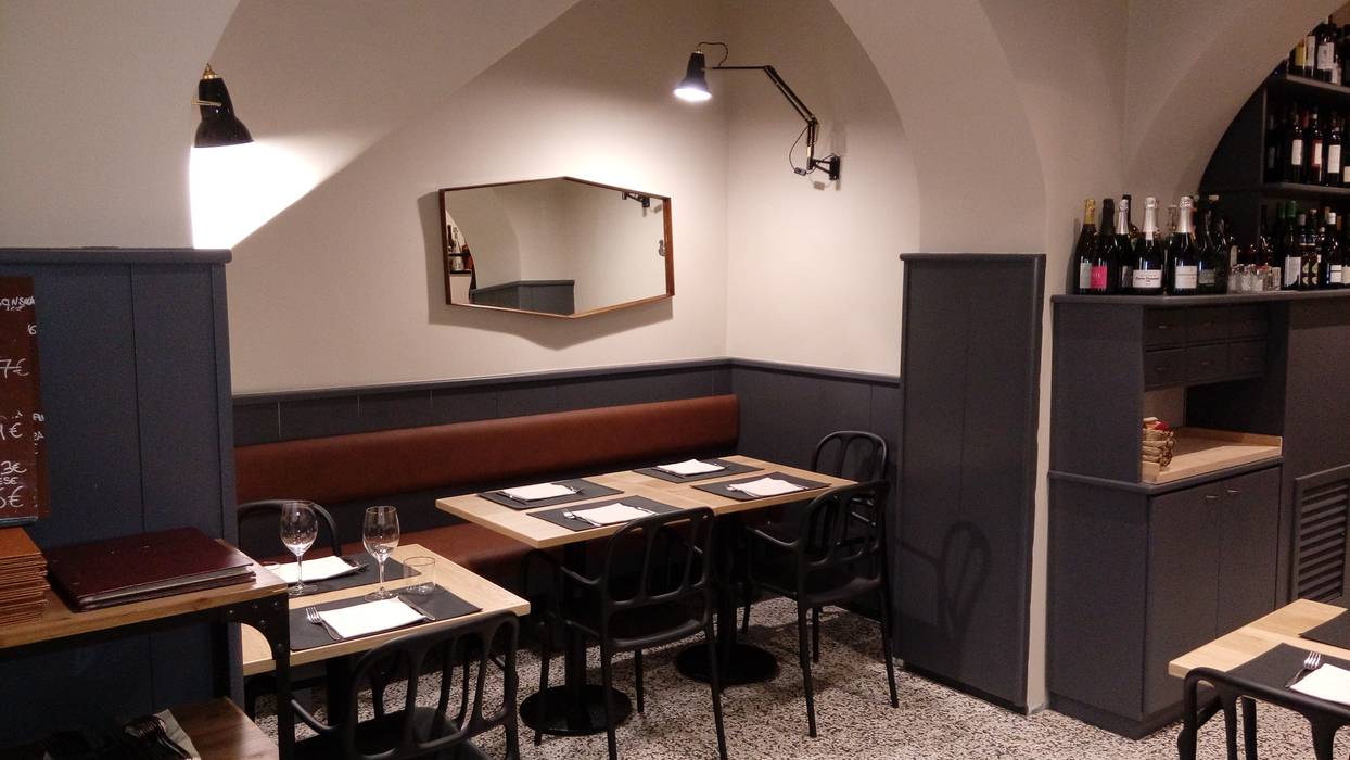 Restyling del ristorante "Boccon Divino" a Chiavari (GE), Manrico Mazzoli Architetto Manrico Mazzoli Architetto 상업공간 사무실