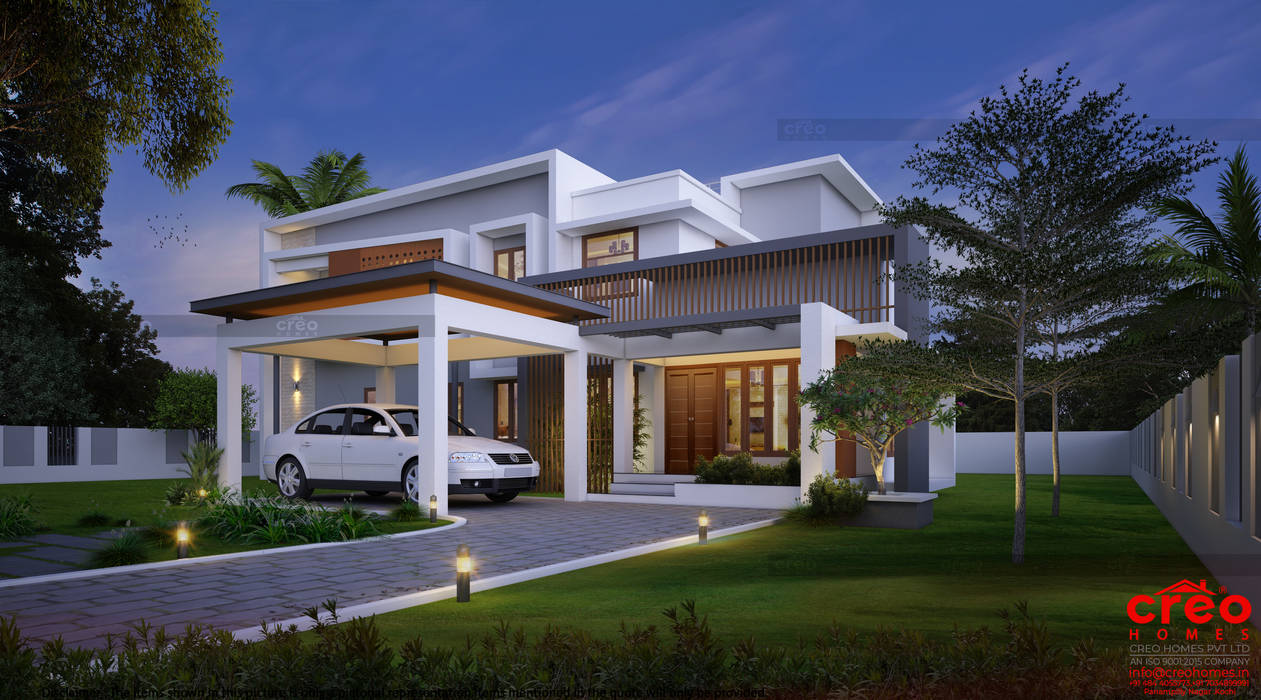 Architectural Designers in Kerala, Creo Homes Pvt Ltd Creo Homes Pvt Ltd Casas unifamiliares