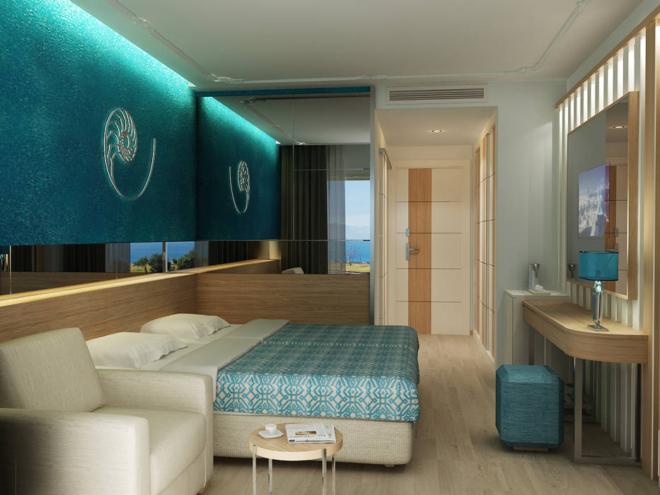 Standart Oda, 3d Antalya 3d Antalya Modern style bedroom