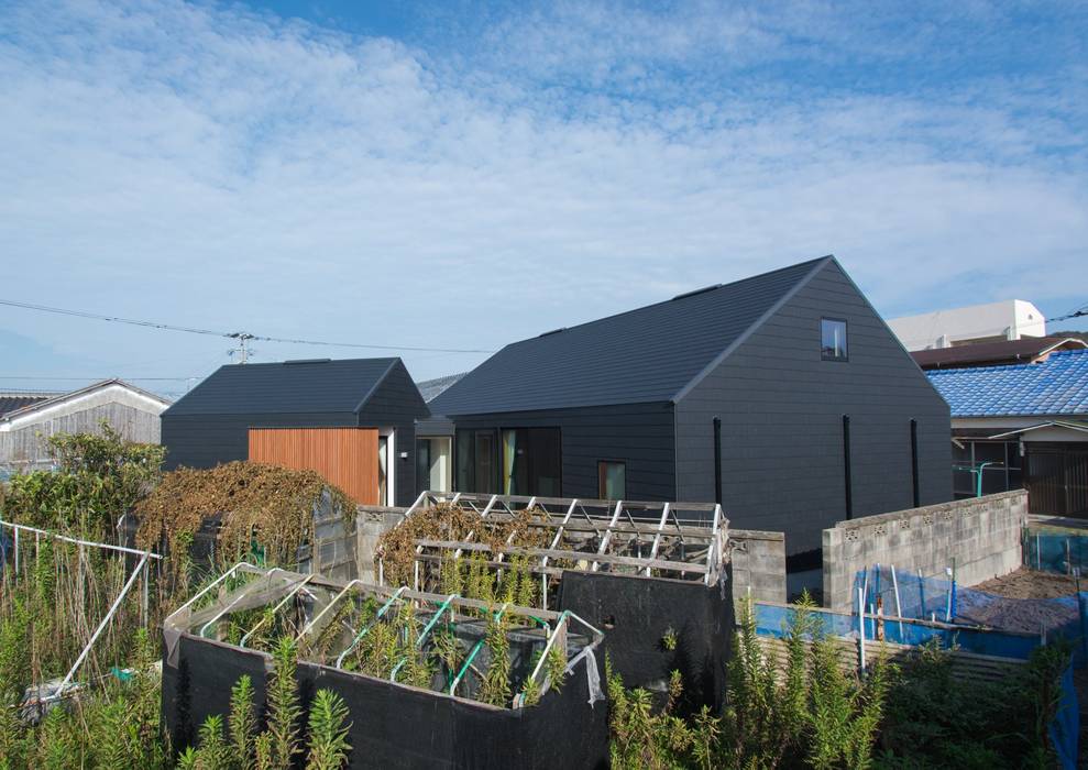 姫島の家, 伊藤憲吾建築設計事務所 伊藤憲吾建築設計事務所 Wooden houses Wood-Plastic Composite