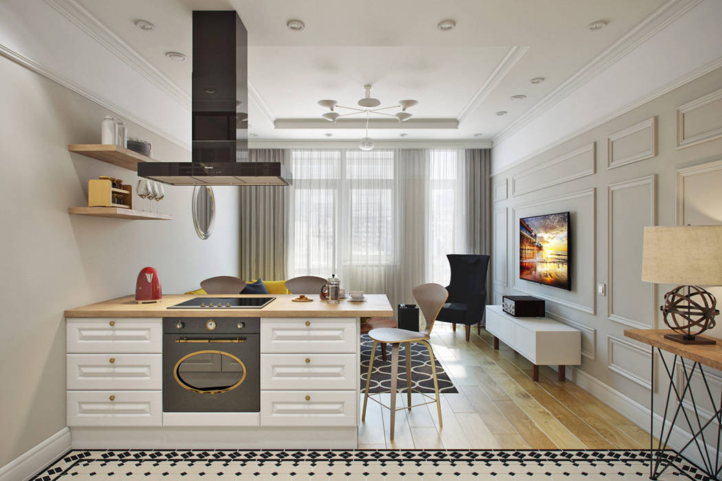 Дизайн квартиры , EuroKvartira EuroKvartira Kitchen units