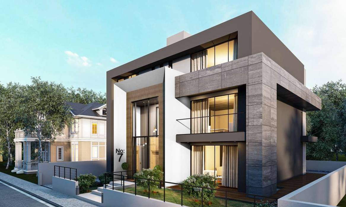 Baştan Villası, VERO CONCEPT MİMARLIK VERO CONCEPT MİMARLIK Modern Evler villa