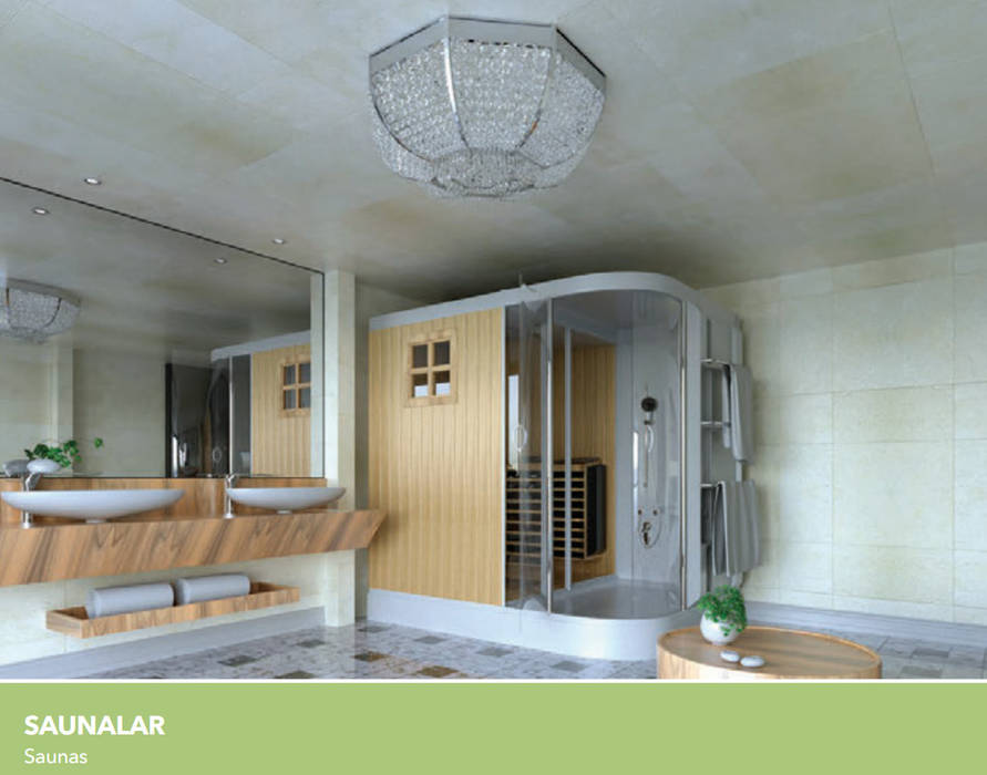 SAUNALAR Çalık Konsept Mimarlık İskandinav Banyo Ahşap Ahşap rengi Sauna, Ev Sauna Sistemi, Evde Sauna, Banyo, Duş, Duş Teknesi, Duş Kabini, Banyo Tasarımı, Spa, Fitness, Otel, Suit, Formina,Küvet & Duşlar