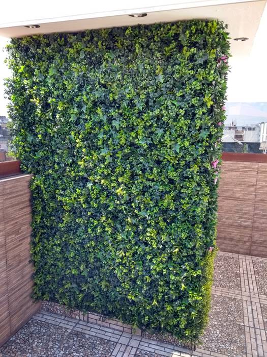 MURO VERDE GAFEREL Diseño de Interiores Terrazas en el techo Compuestos de madera y plástico