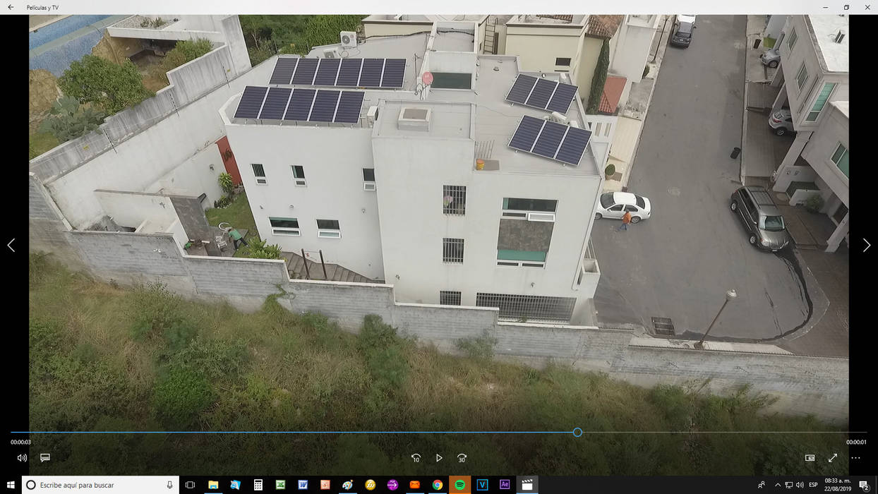 Instalación de 6.8 Kw en residencial San Jeronimo, reSolar reSolar Terraços na cobertura