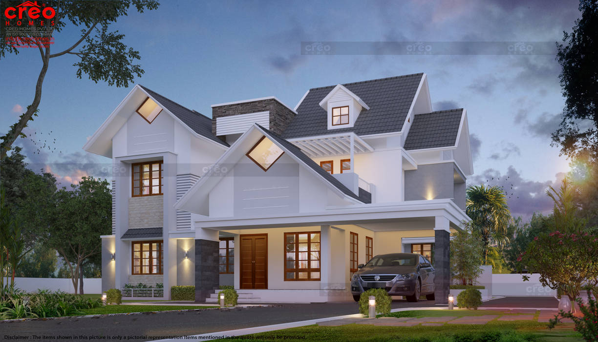 Home Architects Ernakulam , Creo Homes Pvt Ltd Creo Homes Pvt Ltd Bungalows