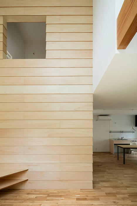 House HI, HAMADA DESIGN HAMADA DESIGN Paredes y pisos de estilo minimalista
