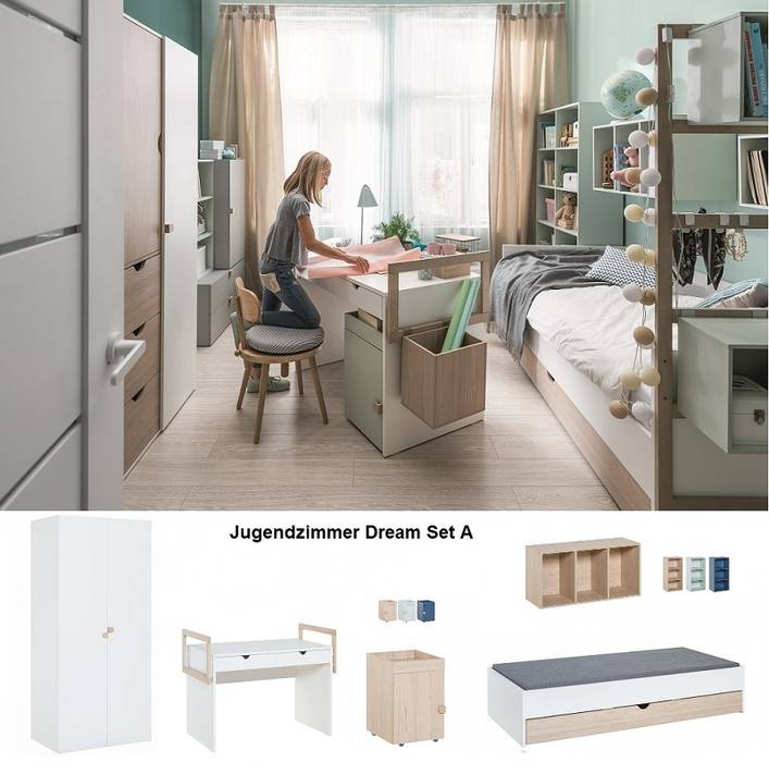 Oleh Qmm Traummoebel Modern Kayu Wood Effect Homify