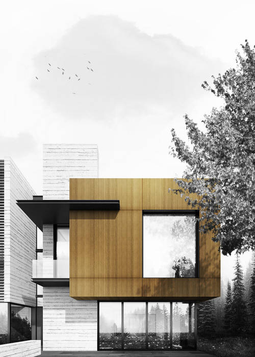 1705 - House T - Belgrado, Serbia, HOA Architecture and Design HOA Architecture and Design Modern Houses