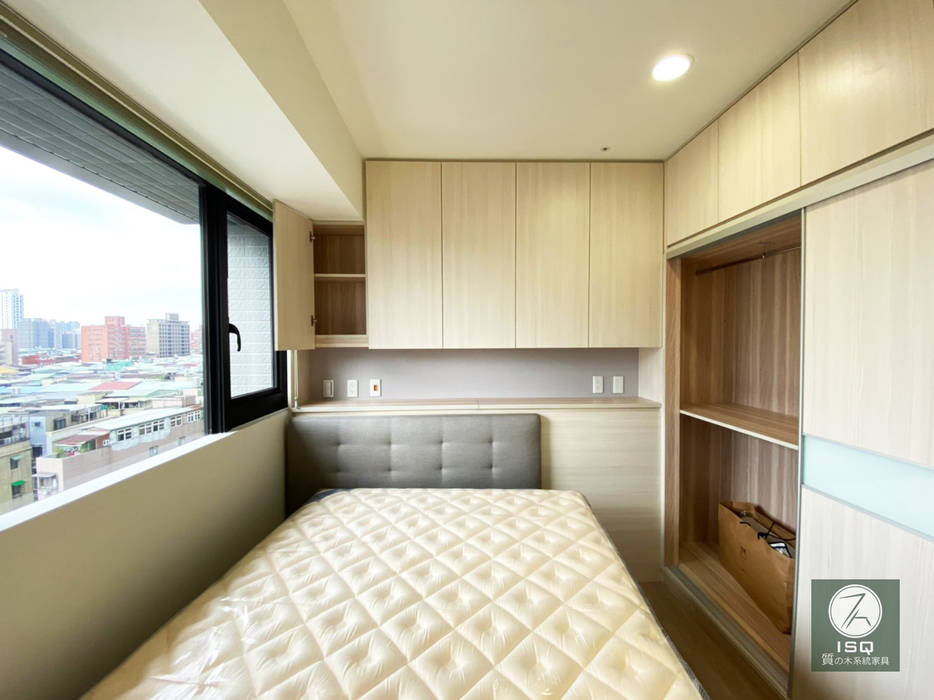 全室案例-新北市中和區, ISQ 質の木系統家具 ISQ 質の木系統家具 臥室
