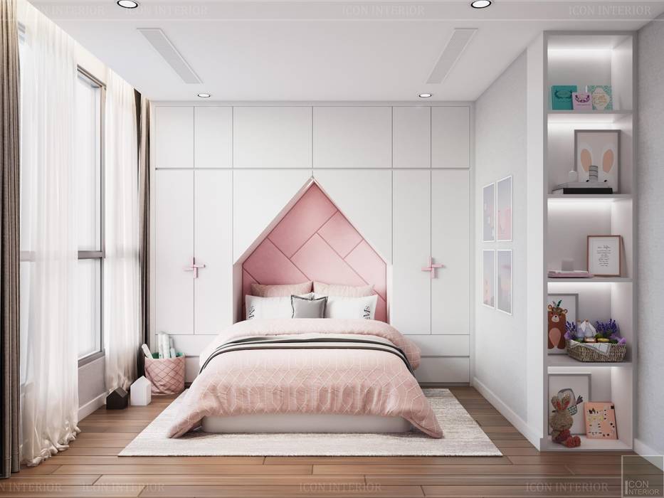 Thiết kế nội thất hiện đại: Không gian thanh lịch của căn hộ chung cư, ICON INTERIOR ICON INTERIOR Дитяча кімната