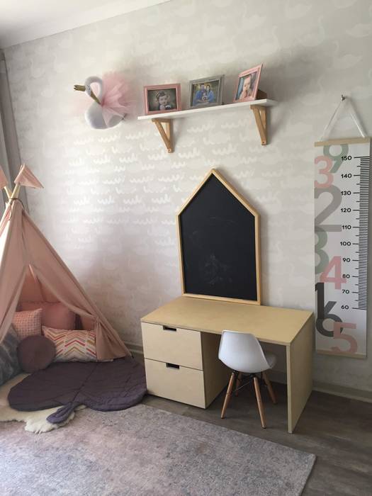 5, Duvenci Interiors Duvenci Interiors Scandinavian style bedroom Wood Wood effect Accessories & decoration