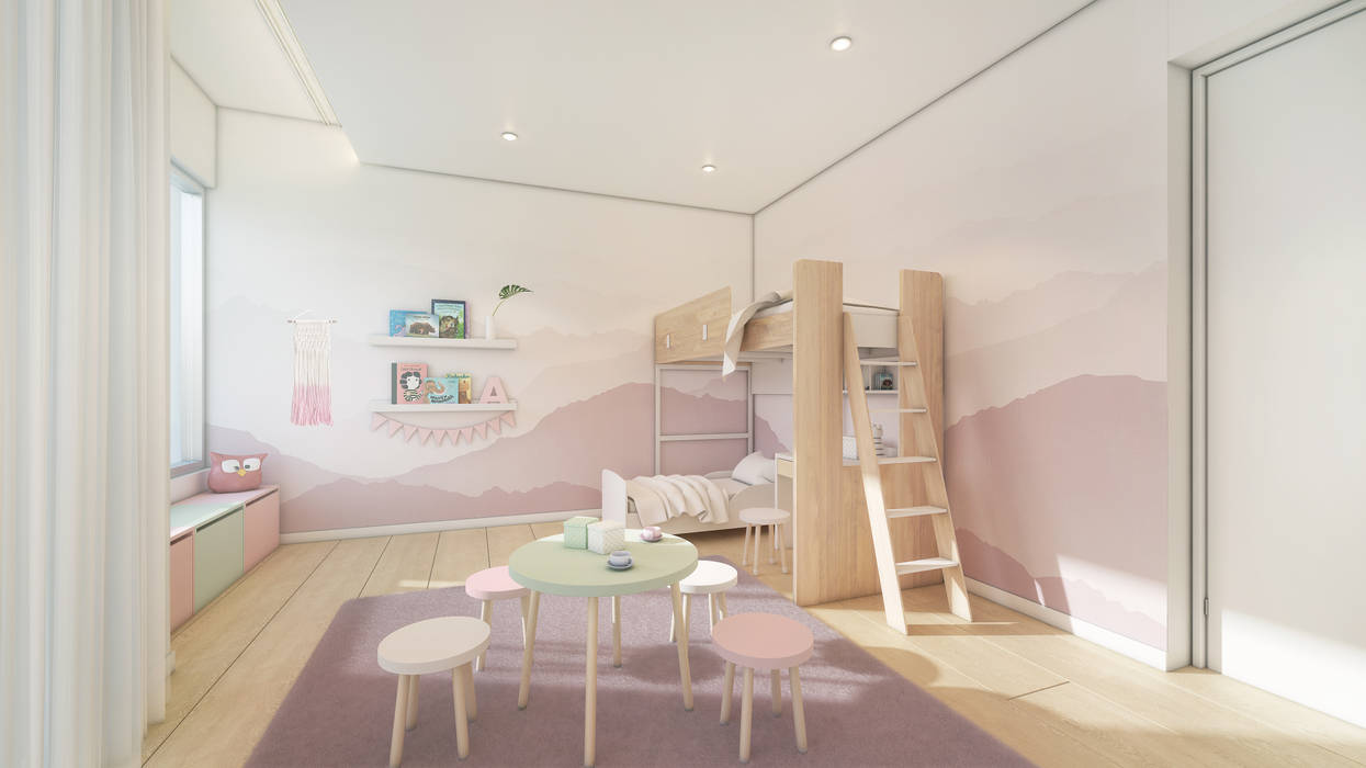Sandton Contemporary Home , Dessiner Interior Architectural Dessiner Interior Architectural غرفة الاطفال