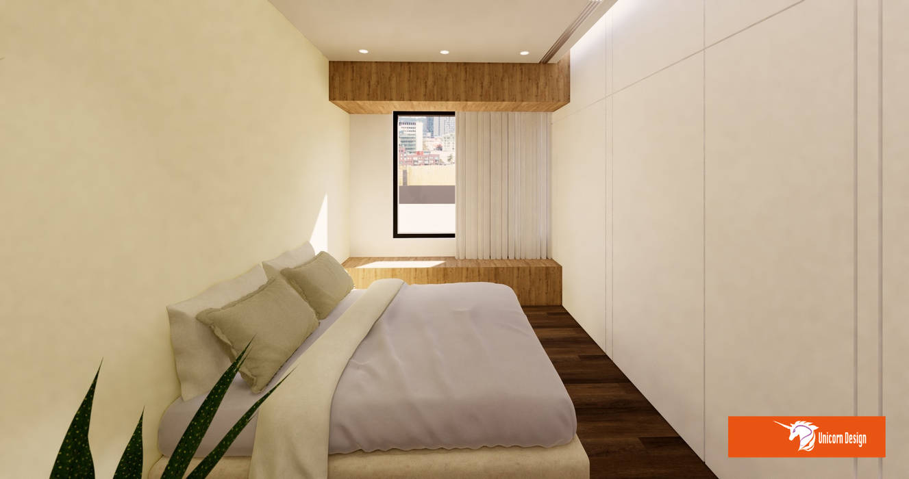 寢室入口 homify Small bedroom