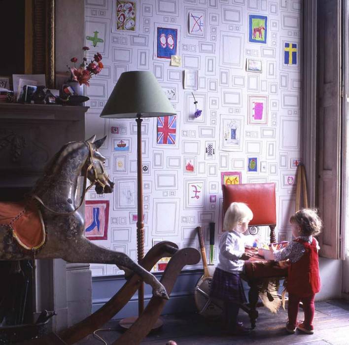 Carta da parati per bambini, Carta da parati degli anni 70 Carta da parati degli anni 70 Eclectic style walls & floors