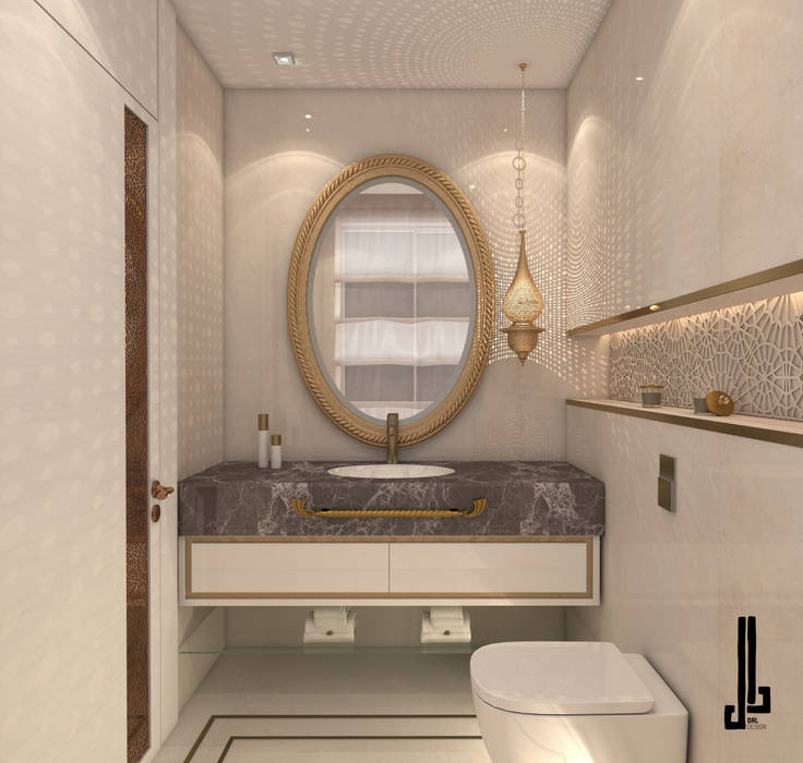 Private palace , dal design office dal design office حمام