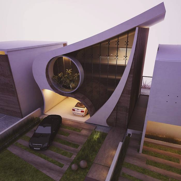 Casa Hero, THGO arquitetura e design THGO arquitetura e design Single family home Reinforced concrete