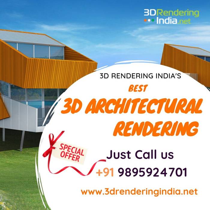 3D architectural rendering services, 3d building rendering, 3D Rendering India.net 3D Rendering India.net Bungalows