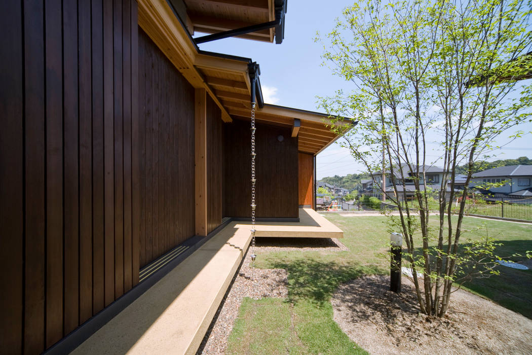 木蔭の家, 山道勉建築 山道勉建築 Casas de madeira Madeira Acabamento em madeira