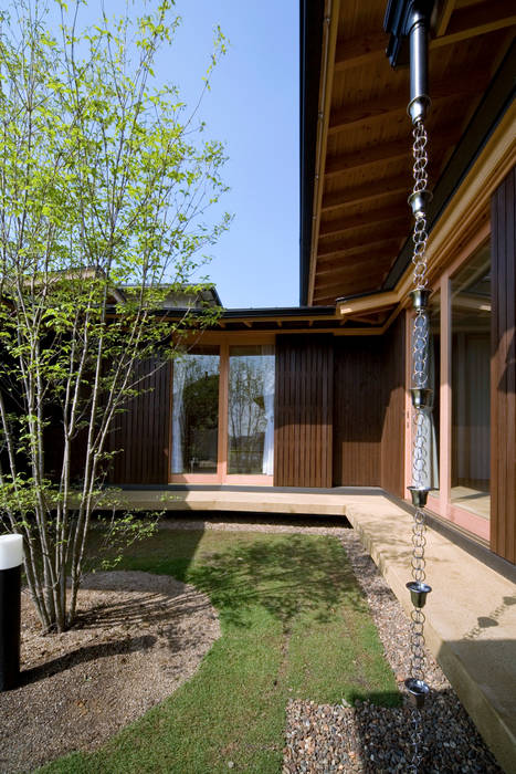 木蔭の家, 山道勉建築 山道勉建築 Wooden houses Wood Wood effect