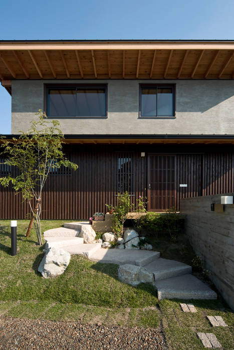 木蔭の家, 山道勉建築 山道勉建築 Wooden houses Wood Wood effect