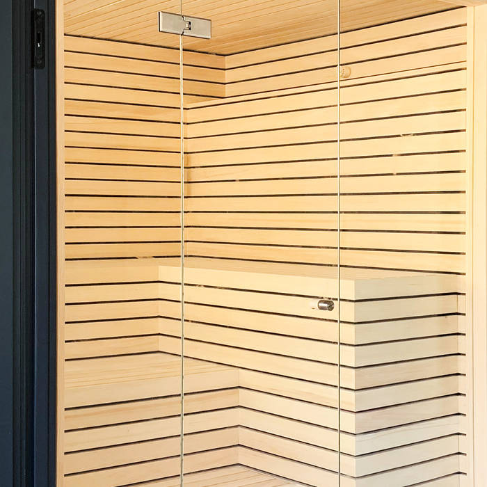 Designsauna im Ferienhaus | KOERNER Saunamanufaktur, KOERNER SAUNABAU GMBH KOERNER SAUNABAU GMBH Saunas