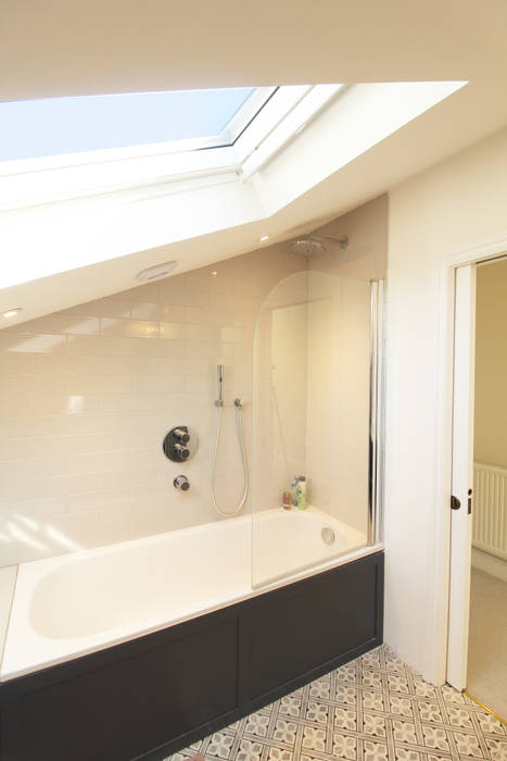 Loft Conversion Bathroom APT Renovation Ltd Hipped roof