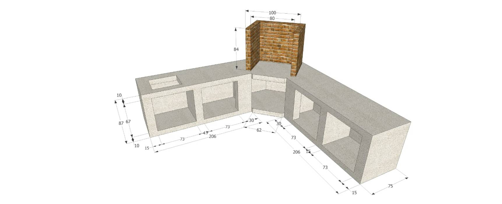 Arvalya Peyzaj Ve Çevre Düzenlemesi, Orby İnşaat Mimarlık Orby İnşaat Mimarlık Cocinas pequeñas Madera Acabado en madera