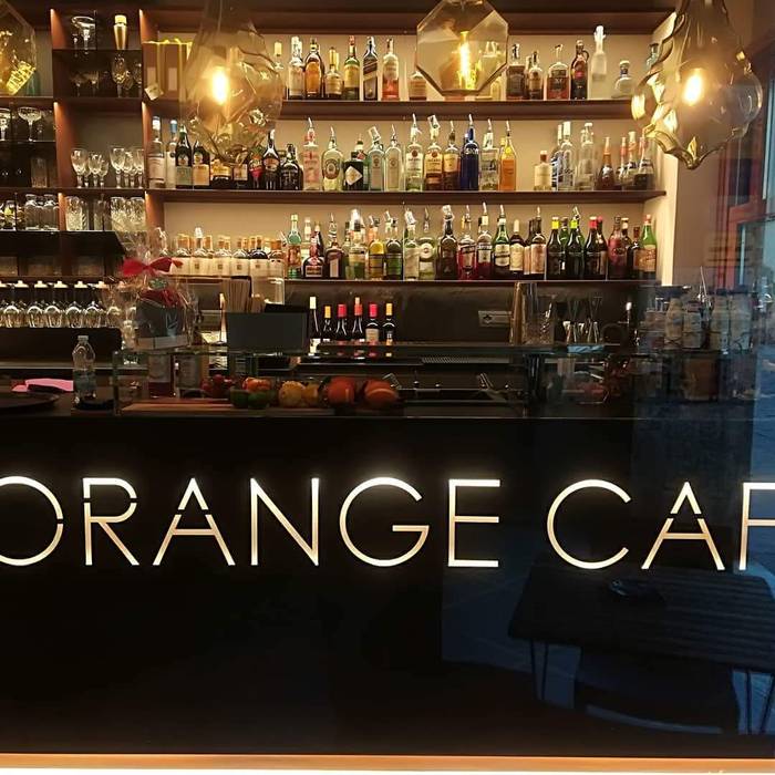 ORANGE CAFE', Sara Berettieri Architetto Sara Berettieri Architetto Commercial spaces Iron/Steel Bars & clubs