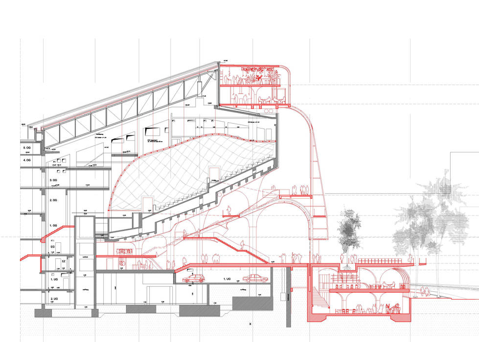 Filarmónica de Munich, Museo y Biblioteca, GilBartolome Architects GilBartolome Architects مساحات تجارية متاحف