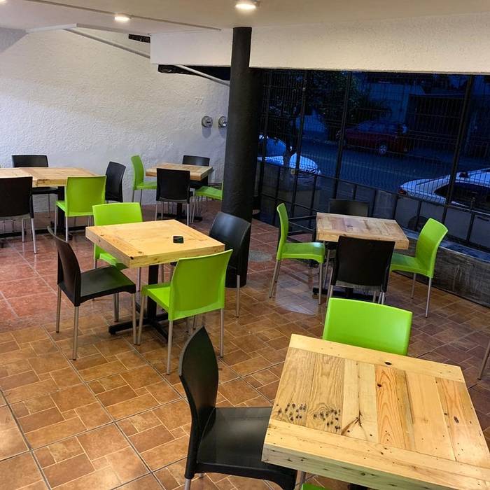 Estación sushi Guadalajara, D'Pallet D'Pallet Muebles de cocinas Madera Acabado en madera