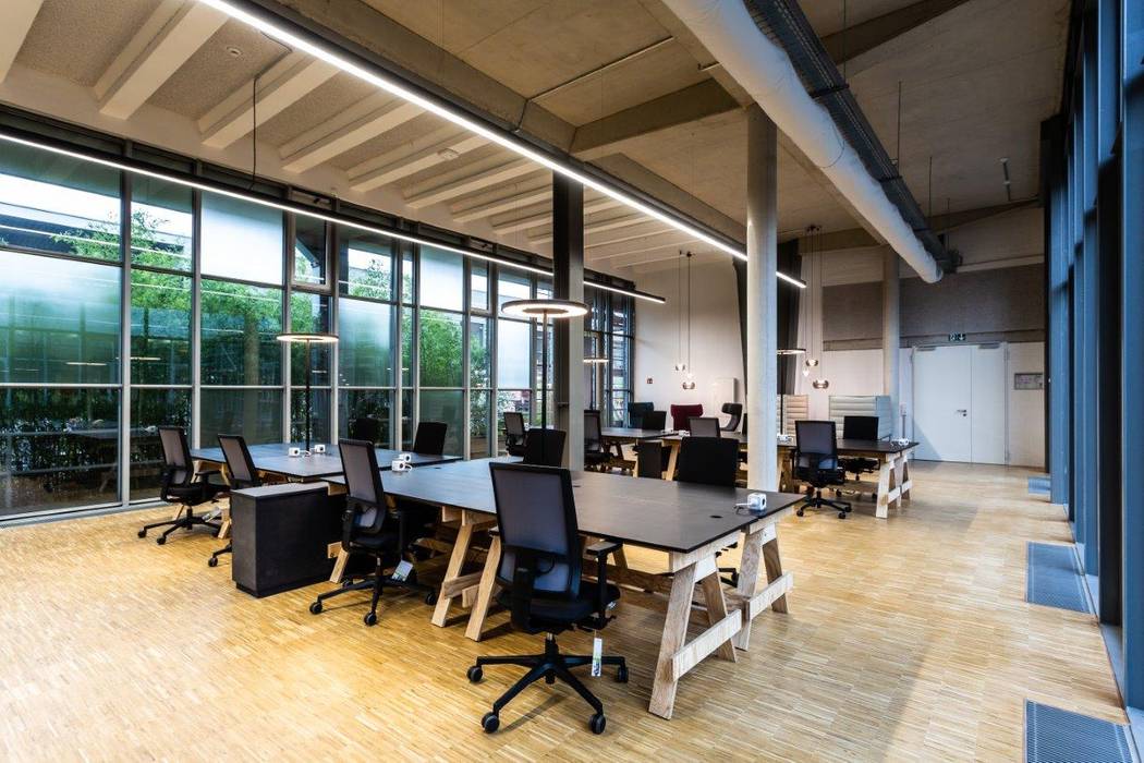 Büroplanung start up in Köln, stanke interiordesign stanke interiordesign Espacios comerciales Edificios de oficinas