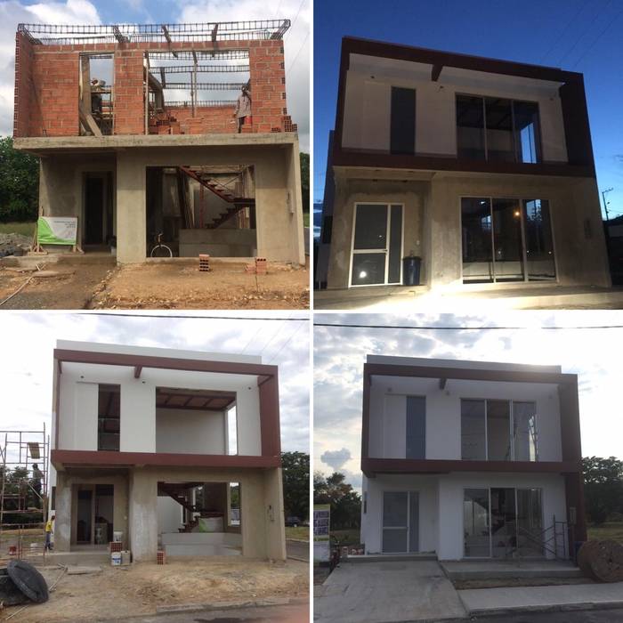 Diseño y Construcción de Casa Vacacional , PyH Diseño y Construcción PyH Diseño y Construcción منازل التراس