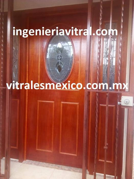 Vitrales para puerta, Ingeniería Vitral Ingeniería Vitral 門