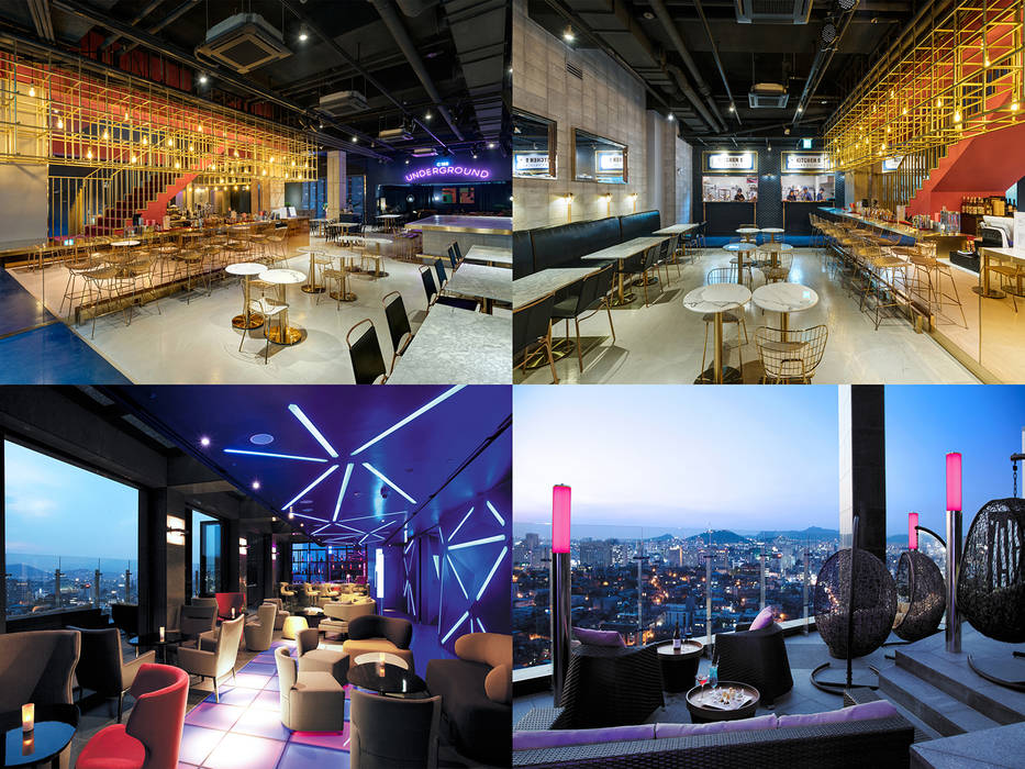 ARCHITECTURAL & HOSPITALITY PHOTOGRAPHY 건축,인테리어 사진촬영 , studioCOLA studioCOLA Casas modernas