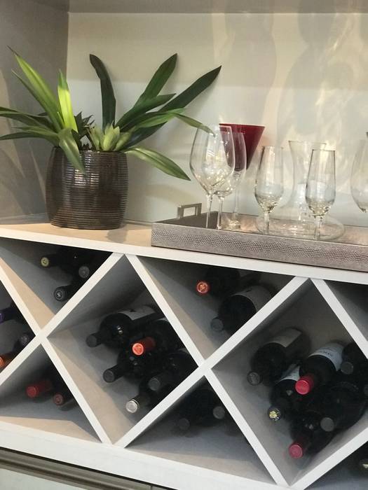 Cobertura Pampulha, Novità - Reformas e Soluções em Ambientes Novità - Reformas e Soluções em Ambientes Bodegas de vino de estilo moderno