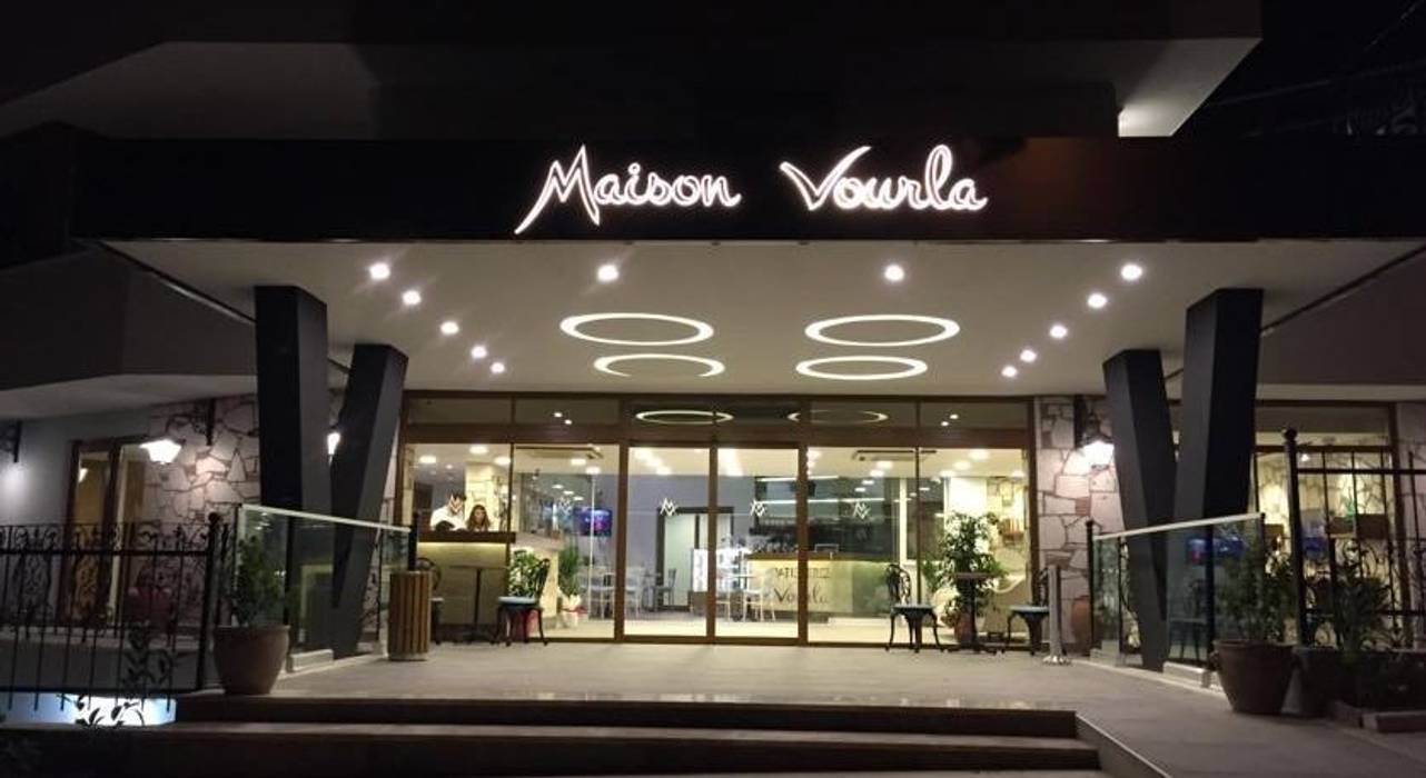 Maison Vourla, OMEGA MOBİLYA. İNŞAAT. TUR. GIDA SAN. TİC. LTD. STI OMEGA MOBİLYA. İNŞAAT. TUR. GIDA SAN. TİC. LTD. STI Espacios comerciales Hoteles