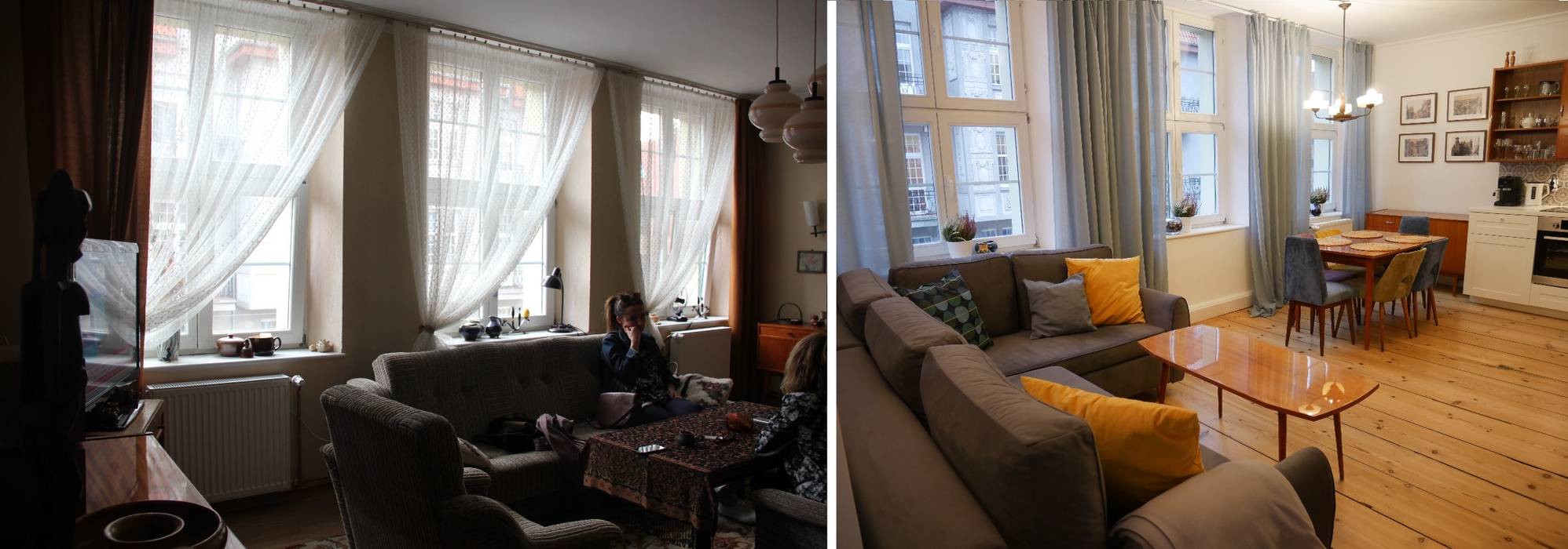 Przestronny apartament po kapitalnym remoncie, w stylu lat 50-tych, MOMA HOME MOMA HOME