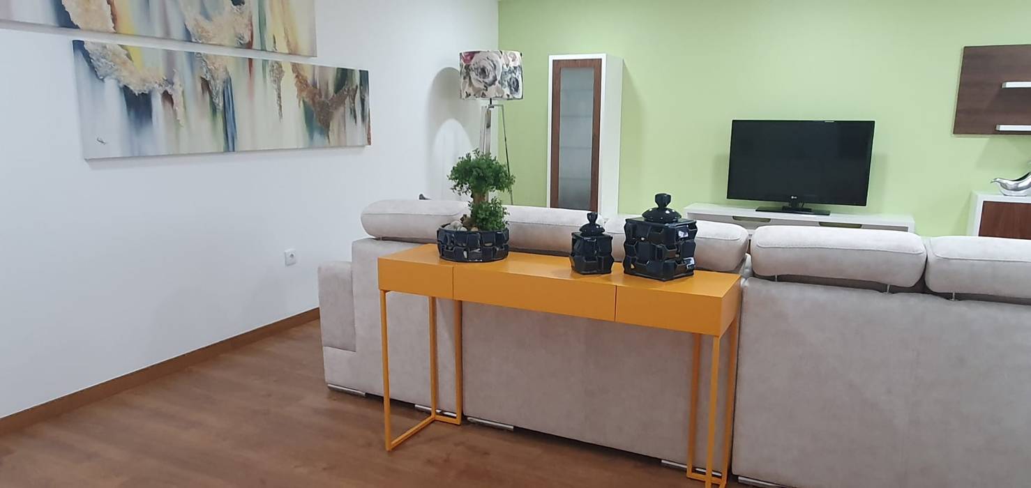 Remodelação Sala Estar , Versatilis Inovação Design Versatilis Inovação Design Moderne Wohnzimmer