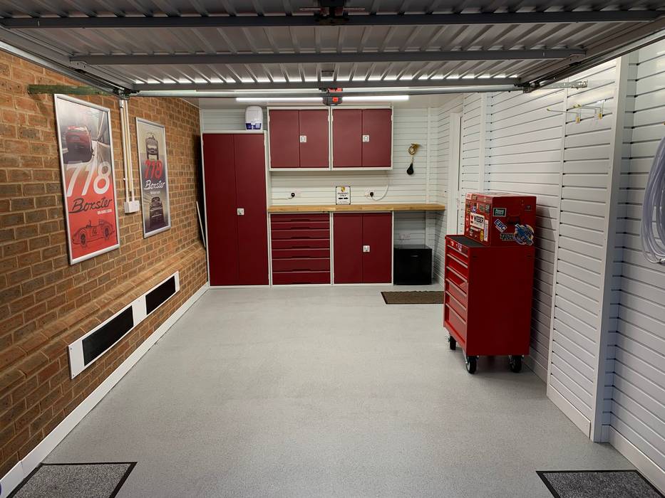 This Kent garage now has the WOW factor Garageflex Double Garage garage