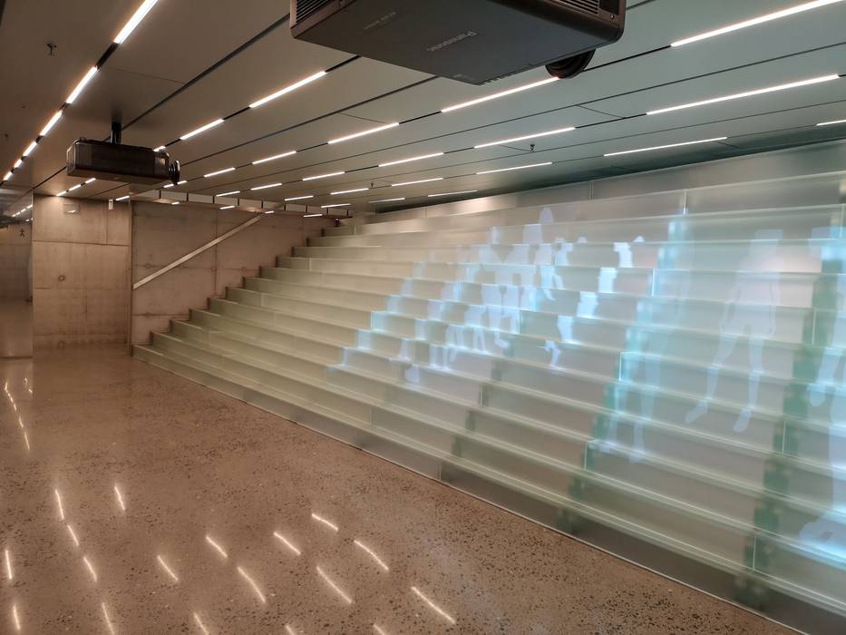 Glass Fan Kistefos Siller Treppen/Stairs/Scale Commercial spaces گلاس Museums