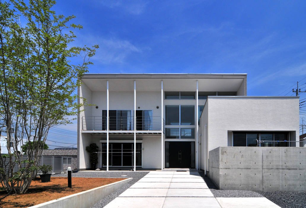 HOUSE-ISU, 島田博一建築設計室 島田博一建築設計室 Casas modernas