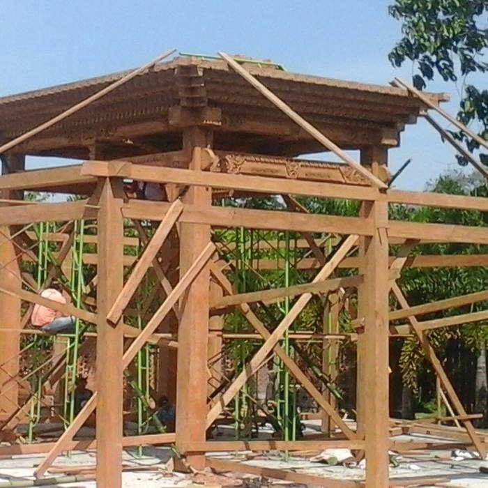Rumah joglo ukir jati mulya indah ruang komersial klasik ...