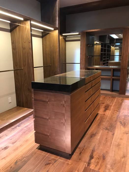 Muebles y Celosías, Revah Arqs Revah Arqs Moderne Badezimmer Holz Holznachbildung