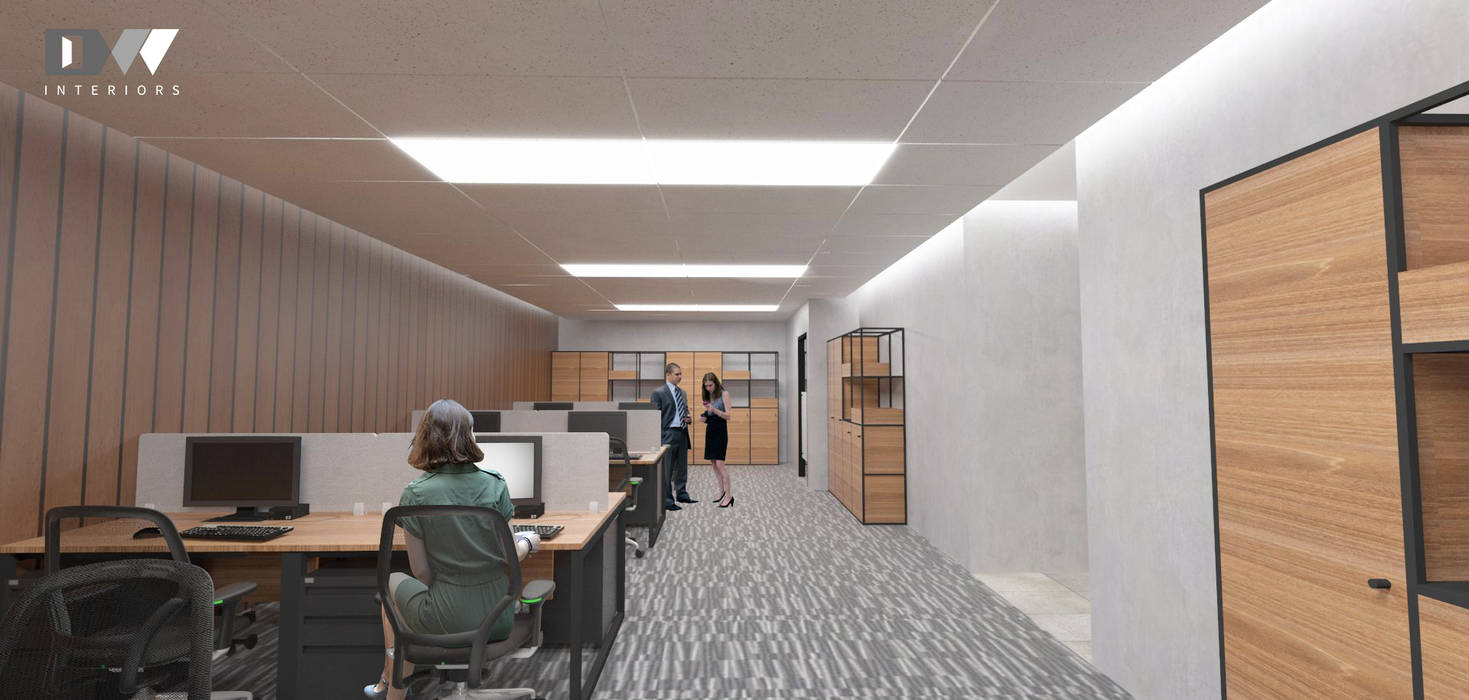 Pioneer Office Renovation, DW Interiors DW Interiors مساحات تجارية شركات