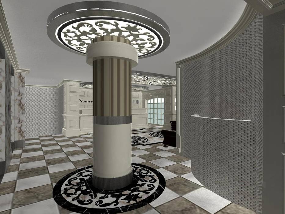 MONACO HOTEL / ISTANBUL, INTERIUM DESIGN INTERIUM DESIGN Espaços comerciais Hotéis