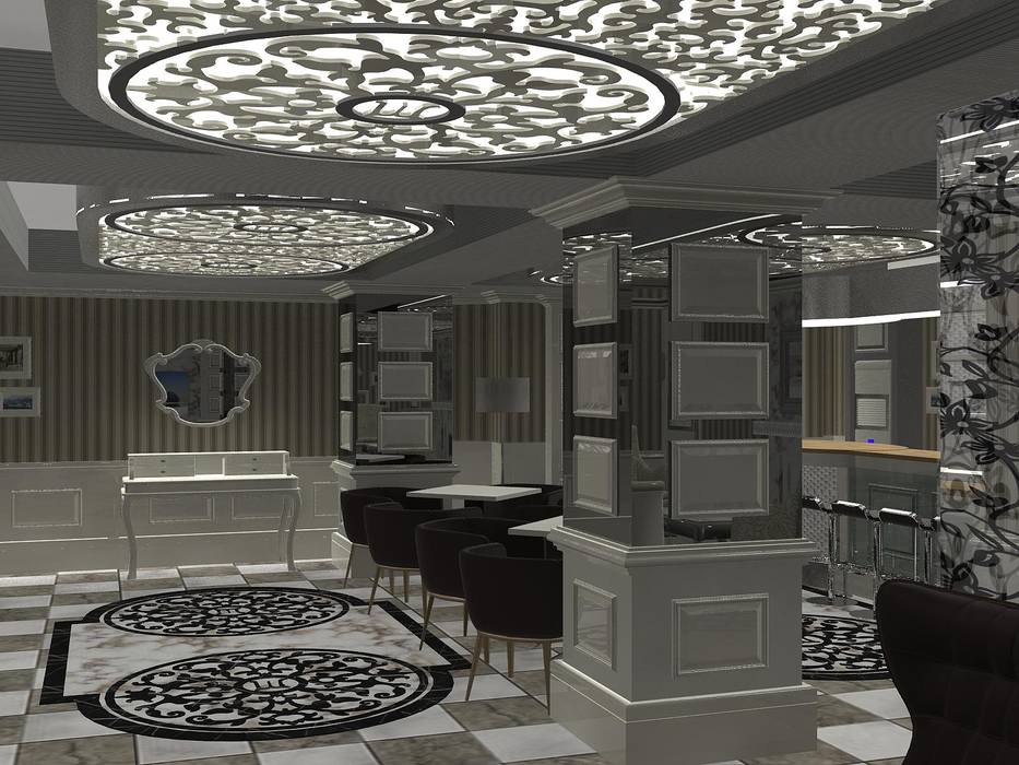 MONACO HOTEL / ISTANBUL, INTERIUM DESIGN INTERIUM DESIGN Ruang Komersial Hotels