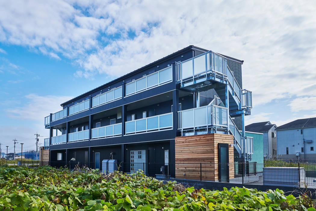 Sodegaura apartment, tai_tai STUDIO tai_tai STUDIO Eclectic style houses