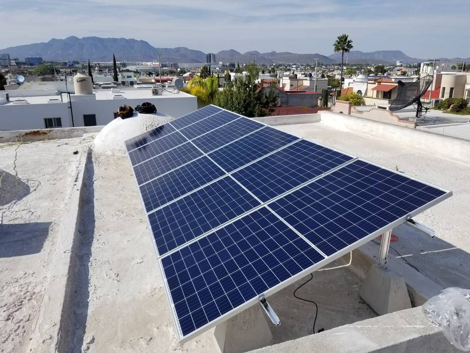 Instalacion Residencial , Paneles Solares Saltillo Paneles Solares Saltillo Techos planos Vidrio