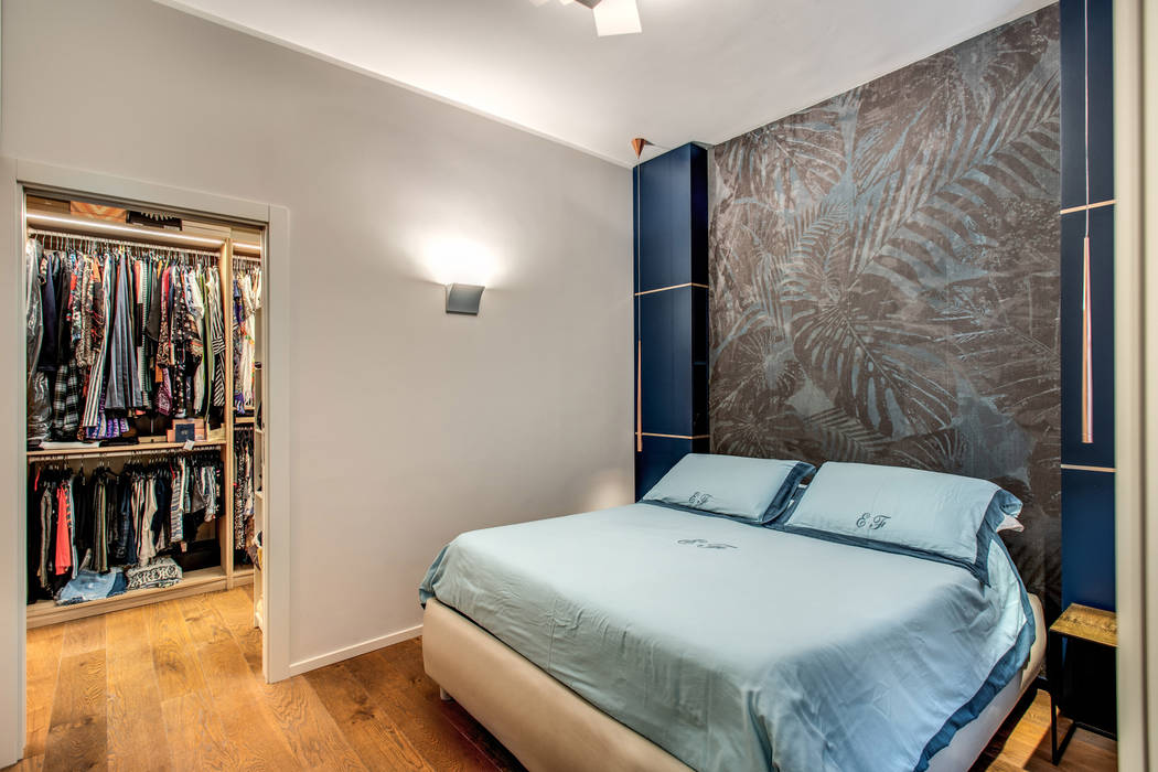 CAVALESE: Bello moderno e Funzionale, MOB ARCHITECTS MOB ARCHITECTS Modern Bedroom